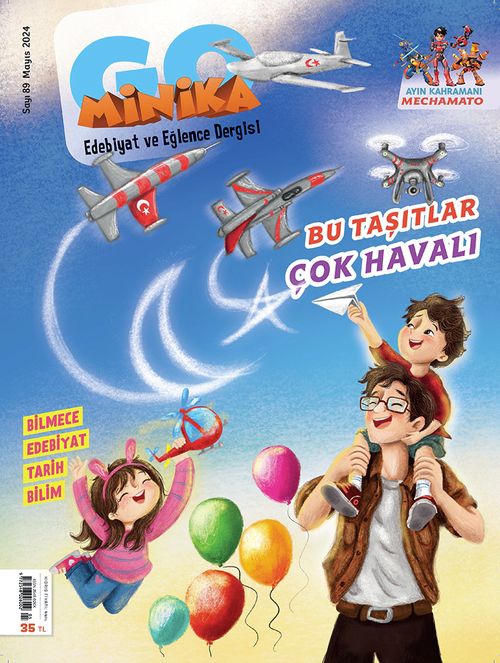minikaGO Aylık Çocuk Dergisi Sayı:89 Mayıs 2024
