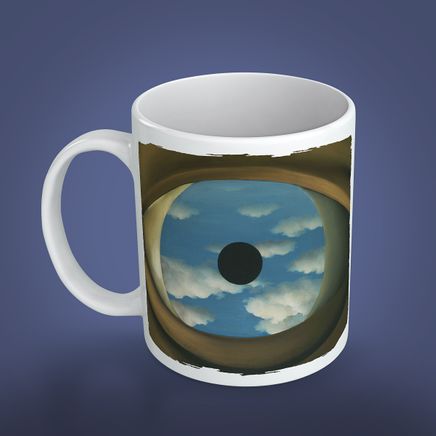 Kupa - Ressamlar - Rene Magritte - The False Mirror 1928