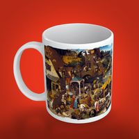 Kupa - Ressamlar - Pieter Brueghel - The Dutch Proverbs 1559