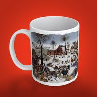 Kupa - Ressamlar - Pieter Brueghel - The Census At Bethlehem 1566