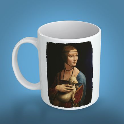 Kupa - Ressamlar - Leonardo Da Vinci - Lady With An Ermine 1489