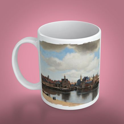 Kupa - Ressamlar - Johannes Vermeer - View Of Delft 1660 - 1661	