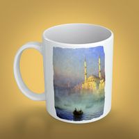 Kupa - Ressamlar - Ivan Ayvazovski - Tophane Nusretiye Mosque 1884