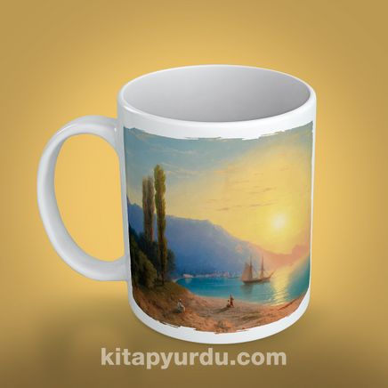Kupa - Ressamlar - Ivan Ayvazovski - Sunset Over Yalta  1861