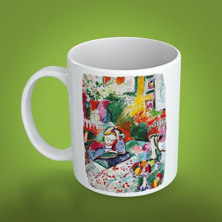 Kupa - Ressamlar - Henri Matisse - Interior With A Young Girl 1905–1906	