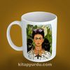 Kupa - Ressamlar - Frida Kahlo - With Thorn Necklace And Hummingbird 1940