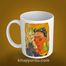 Kupa - Ressamlar - Frida Kahlo - With Monkey And Parrot 1942