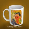 Kupa - Ressamlar - Frida Kahlo - With Monkey And Parrot 1942