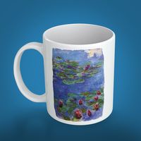 Kupa - Ressamlar - Claude Monet - Water Lilies Red 1914-1919