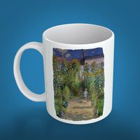 Kupa - Ressamlar - Claude Monet - Monet's Garden At Vetheuil 1880