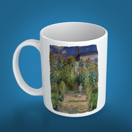 Kupa - Ressamlar - Claude Monet - Monet's Garden At Vetheuil 1880