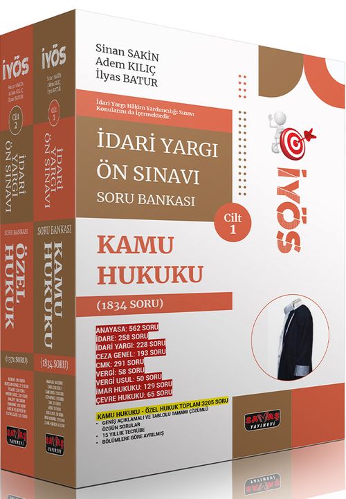 İdari Yargı Ön Sınavı Soru Bankası Kamu Hukuku ve Özel Hukuk