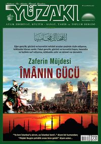 Yüzakı Aylık Edebiyat, Kültür, Sanat, Tarih ve Toplum Dergisi Sayı:231 Mayıs 2024
