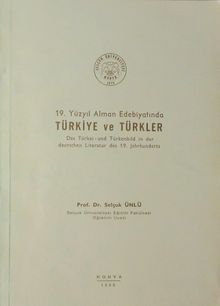 19. Yüzyıl Alman Edebiyatında Türkiye ve Türkler (1-H-63)