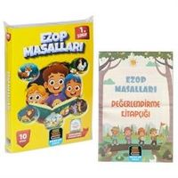 1. Sınıf Okuma Seti Ezop Masalları 10 Kitap + Değerlendirme Kitapçığı İlaveli