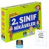 2. Sınıf Hikayeler Okuma Seti, Renkli Resimli 10 Kitap, Soru Kitap&ccedil;ığı İlaveli