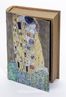 Kitap Şeklinde Ahşap Hediye Kutu - Ressamlar - Gustav Klimt - The Kiss 1908-1909</span>