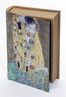 Kitap Şeklinde Ahşap Hediye Kutu - Ressamlar - Gustav Klimt - The Kiss 1908-1909