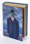 Kitap Şeklinde Ahşap Hediye Kutu - Ressamlar - Ren&eacute; Magritte - The Son Of Man 1946