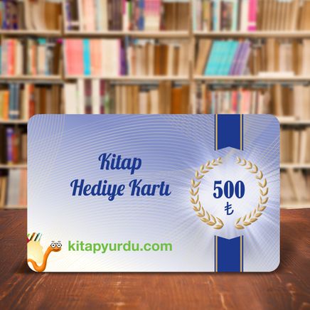 Kitap Hediye Kartı (500 TL)