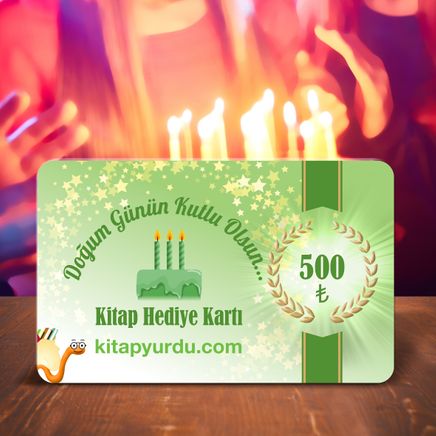 Doğum Günü Kitap Hediye Kartı (500 TL)