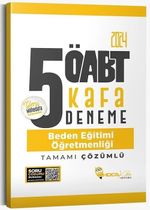2024 ÖABT Beden Eğitimi Öğretmenliği 5 Kafa Deneme Çözümlü 