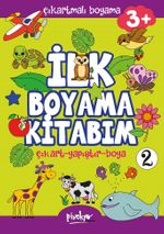Çıkartmalı İlk Boyama Kitabım 3+ Yaş -2