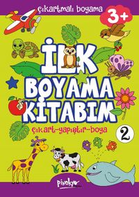 Çıkartmalı İlk Boyama Kitabım 3+ Yaş -2