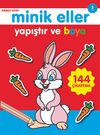 Yapıştır ve Boya / Minik Eller Kırmızı Kitap (3 Yaş)
