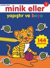 Yapıştır ve Boya / Minik Eller Lacivert Kitap (2 Yaş)