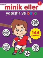 Yapıştır ve Boya / Minik Eller Mor Kitap (3 Yaş)