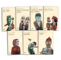 Aziz Nesin'in Bütün Romanları Seti (7 Kitap)