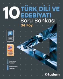 10. Sınıf Türk Dili ve Edebiyatı Soru Bankası (34 Föy)