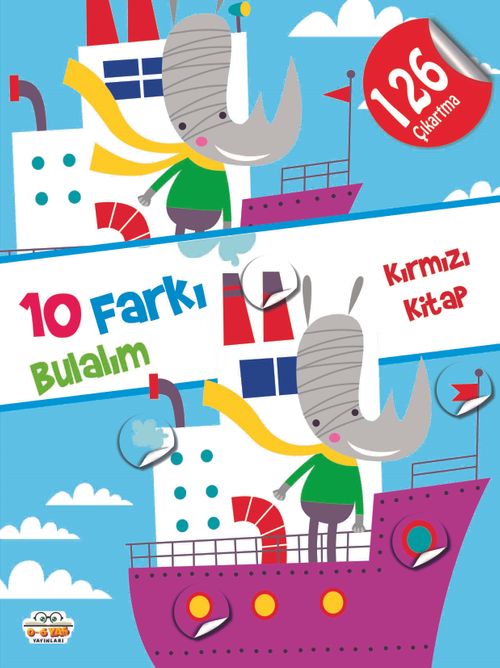 10 Farkı Bulalım Kırmızı Kitap