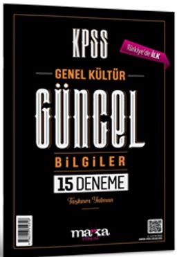 2025 KPSS Güncel Bilgiler 15 Deneme