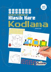 Klasik Kare Kodlama Mavi Kitap