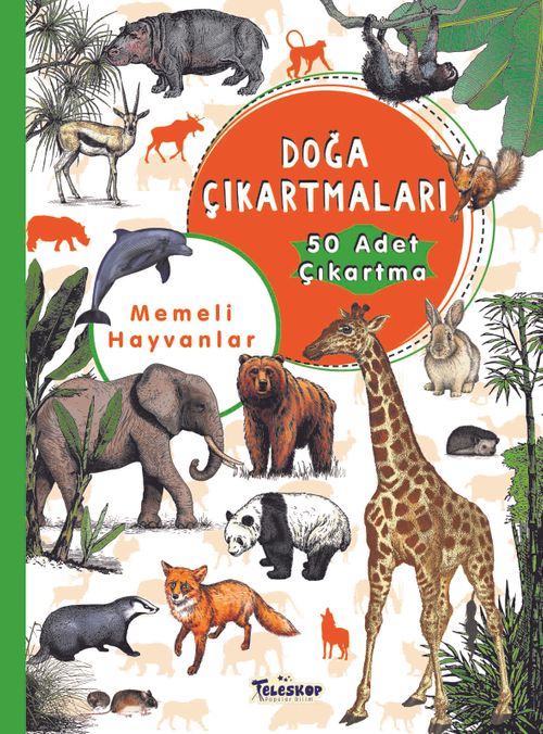 Memeli Hayvanlar Doğa Çıkartmaları