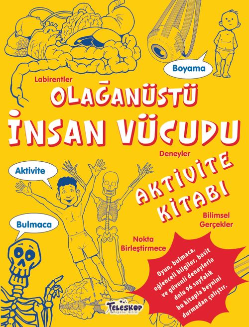 Olağanüstü İnsan Vücudu Aktivite Kitabı