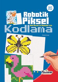 Robotik Piksel Kodlama Mavi Kitap