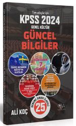 2024 KPSS Güncel Bilgiler Konu Anlatımı (25 Deneme İlaveli) 