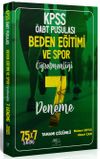 &Ouml;ABT Beden Eğitimi ve Spor &Ouml;ğretmenliği 7 Deneme &Ccedil;&ouml;z&uuml;ml&uuml;