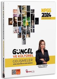 2024 KPSS Güncel ve Kültürel Gelişmeler Konu Anlatımı ve Soru Bankası Çözümlü 