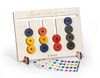 Montessori Ahşap Zeka Oyunları / Renkli Daire Labirent