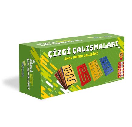 Çizgi Çalışmaları İnce Motor Gelişimi (Ahşap)