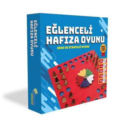 Eğlenceli Hafiza Oyunu (Ahşap)