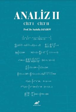 Analiz II (Cilt I – Cilt II)