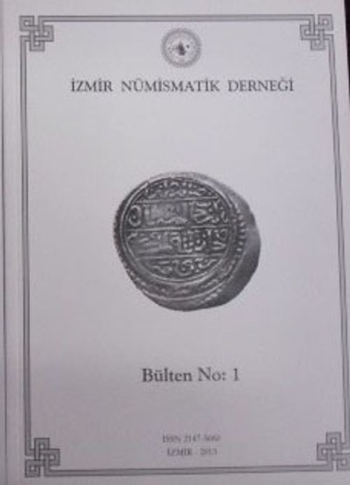 İzmir Nümismatik Derneği Bülten No: 1 / 6-E-27