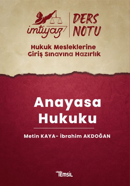 İmtiyaz Hmgs Ders Notları Anayasa Hukuku