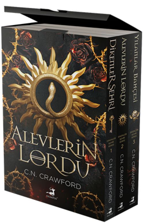 Dikenler Şehri Serisi (Karton Kapak - Kutulu Set 3 Kitap)