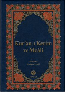 Kur'an-ı Kerim ve Meali (Rahle Boy)